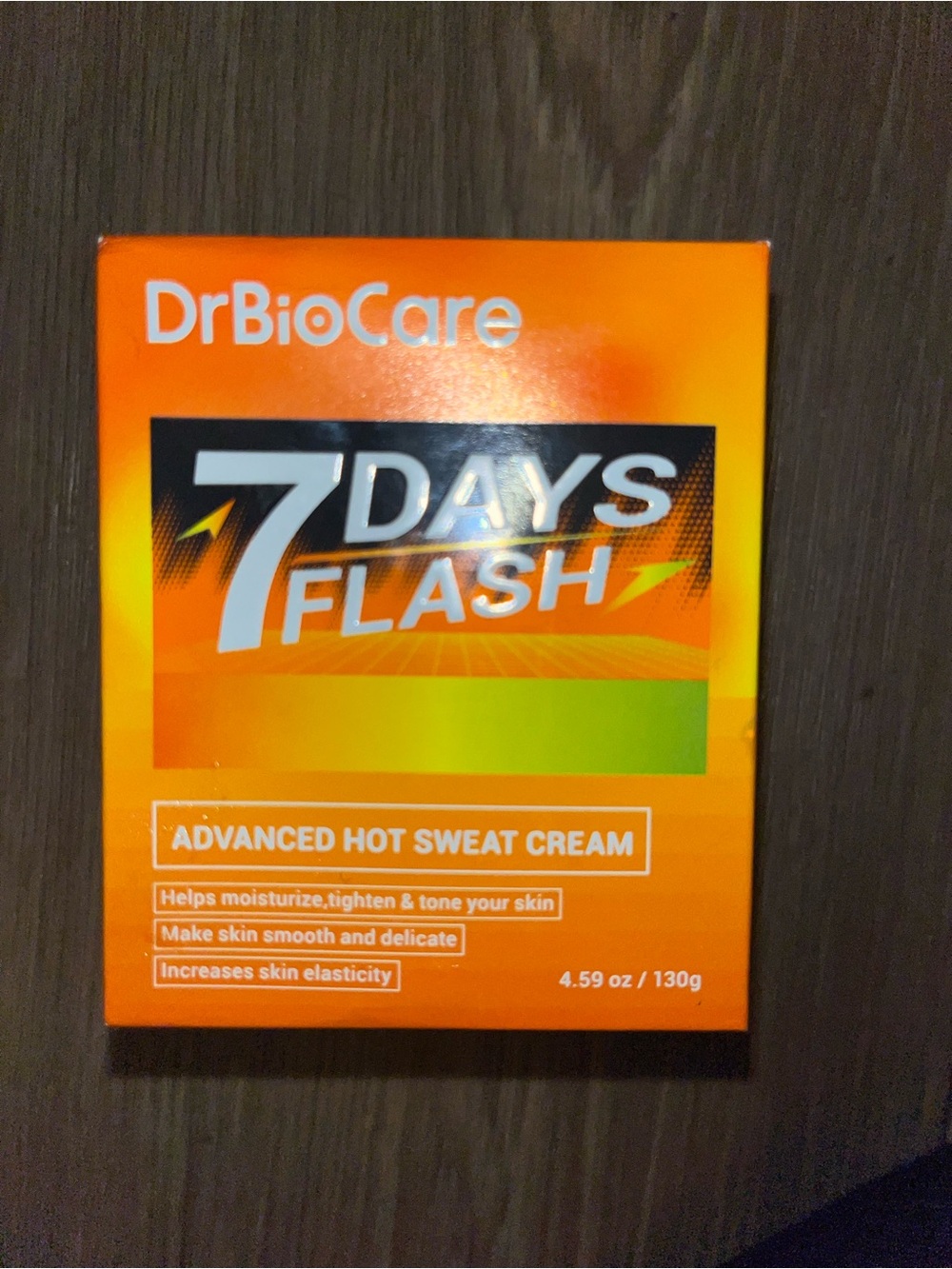 7 Days Flash Advanced Hot Sweat Cream - Orange